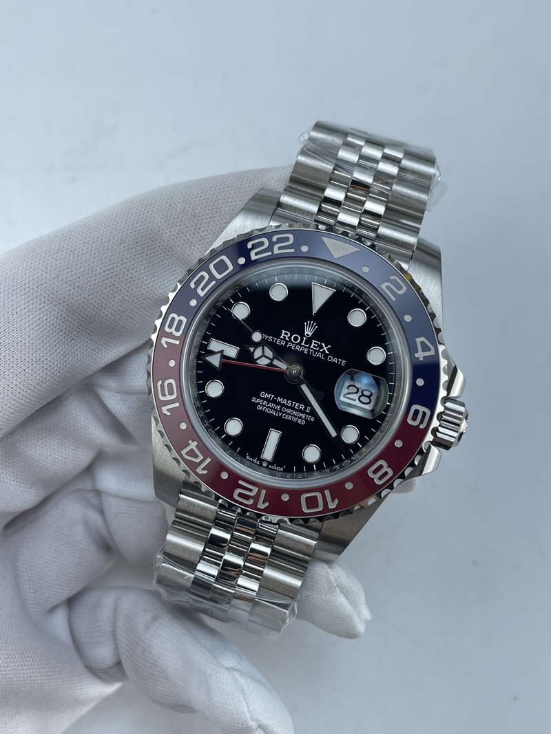 (준비완료/특급배송)NO.4019/QP공장 롤렉스 로렉스 GMT마스터2 펩시 쥬빌레 GMT-Master II 126720 BLRO